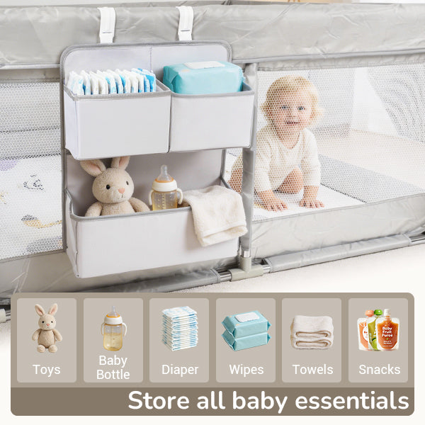 Desque Hanging Diaper Caddy Organizer Crib Organizer