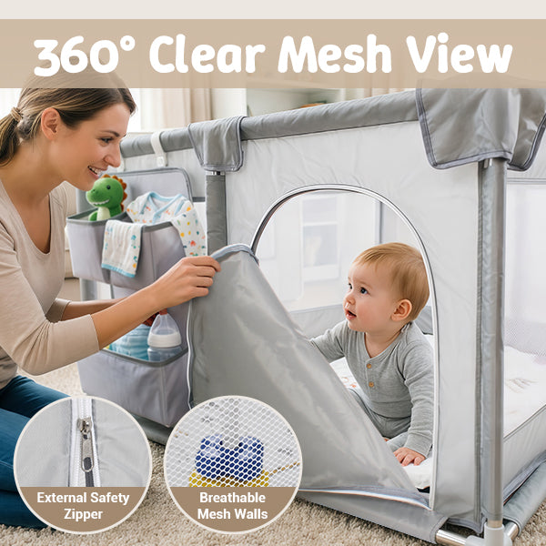 Desque Baby Playpen 47x47 Inch with mat