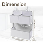 Desque Hanging Diaper Caddy Organizer Crib Organizer