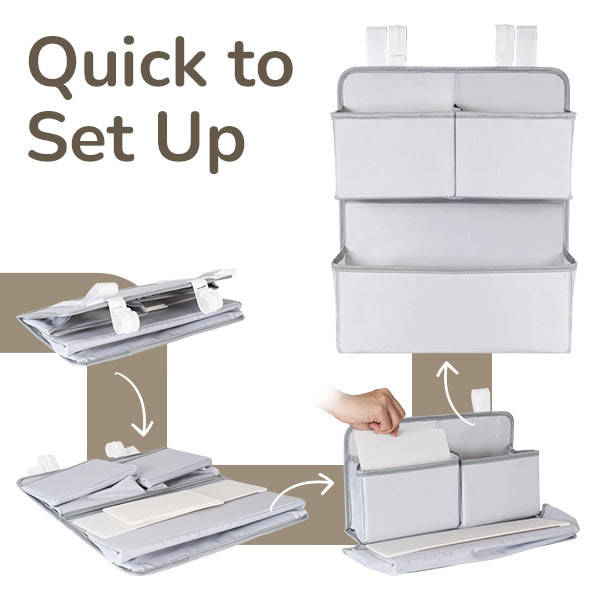 Desque Hanging Diaper Caddy Organizer Crib Organizer