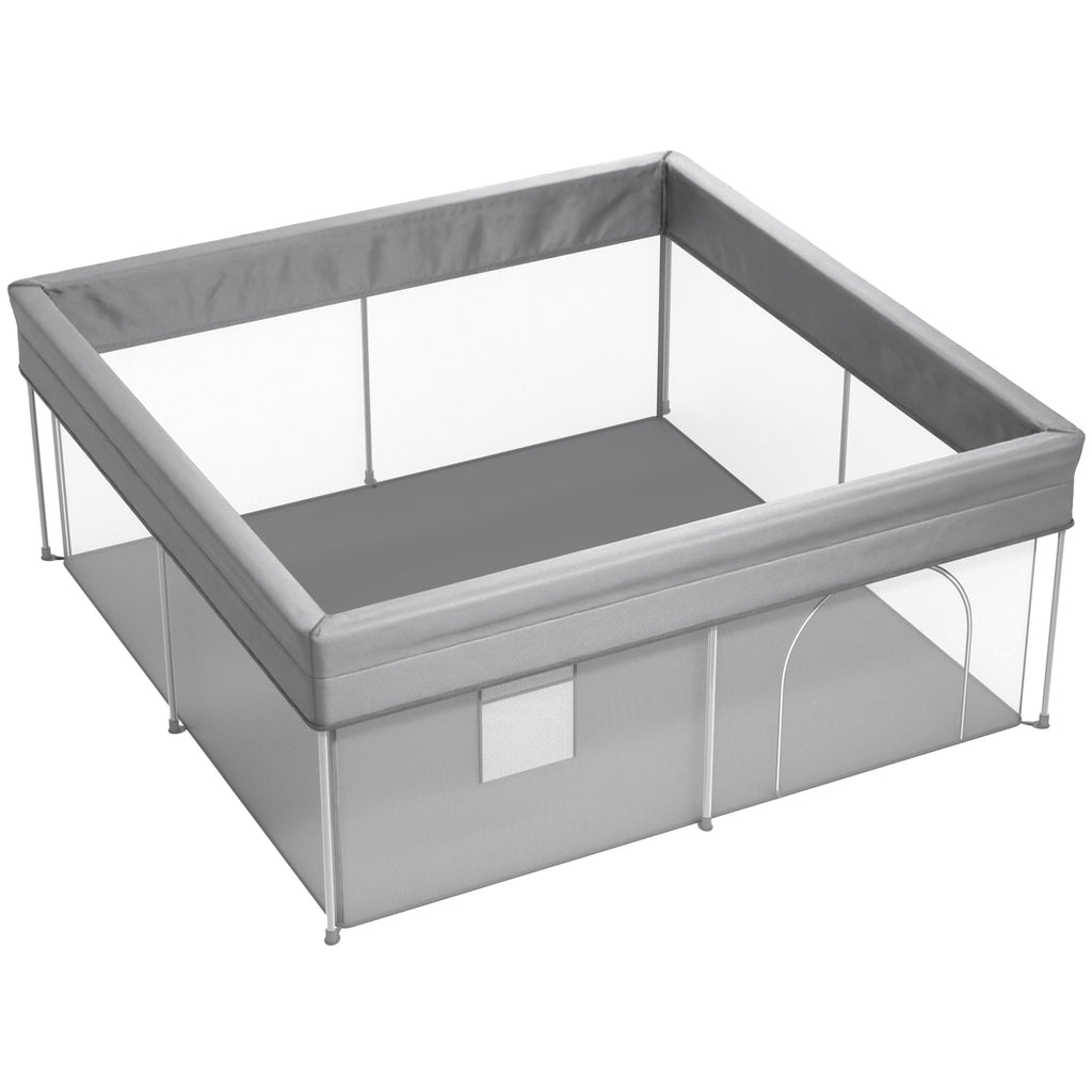 Desque Foldable Baby Playpen 47x47 Inch with Mat