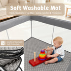 Desque Foldable Baby Playpen, 50 x 50 inches