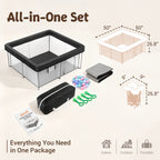 Desque Foldable Baby Playpen, 50 x 50 inches