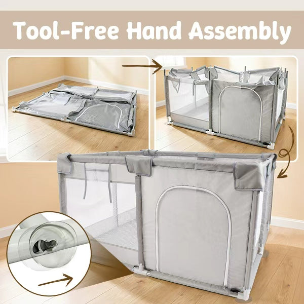 Desque Baby Playpen 47x47 Inch with mat