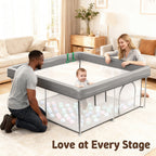 Desque Foldable Baby Playpen, 50 x 50 inches